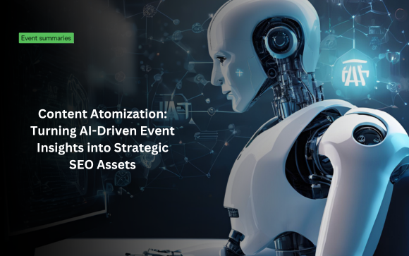 AI-driven event data into SEO-friendly content