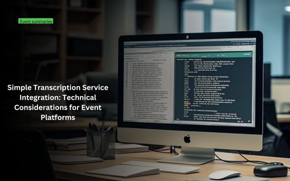 Simple Transcription Service Integration