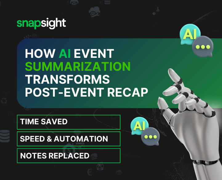 AI event summarization